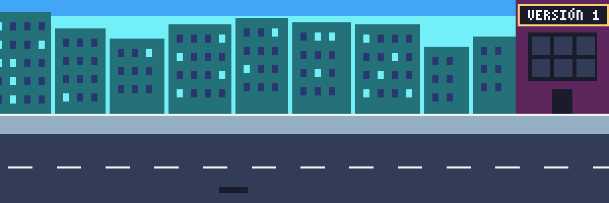 Una calle de Asfalto 8-Bit y las ideas pendientes de incorporar.